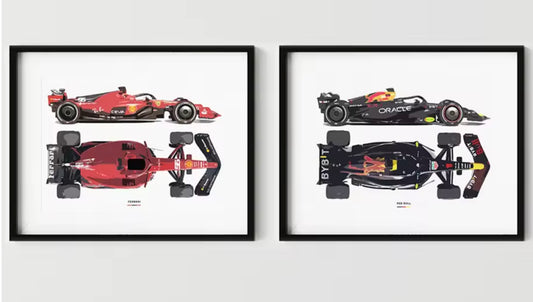 F1 Red Bull Poster